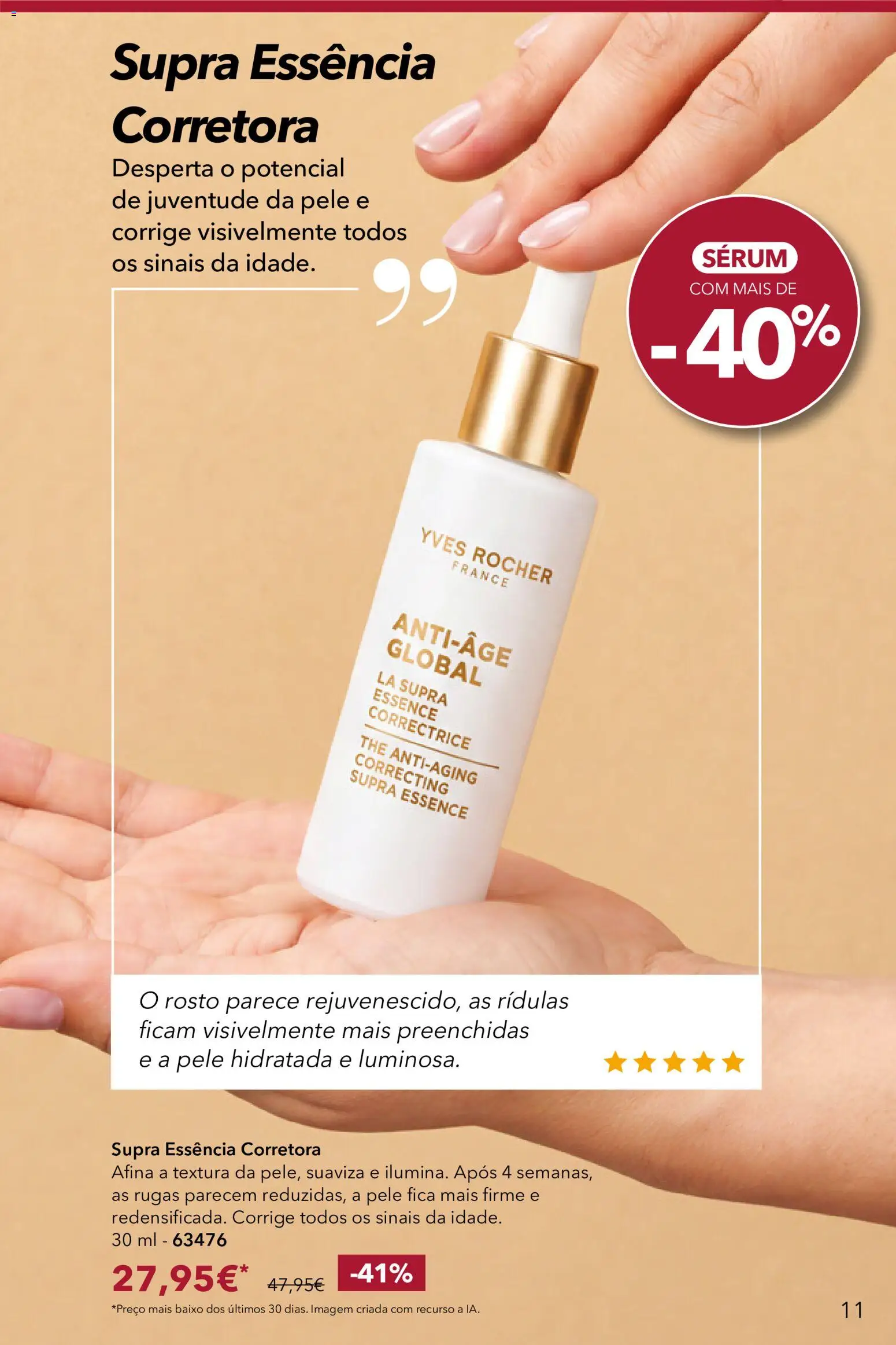 Yves Rocher Catálogo 12 │ válido de 24/09/2026 | Página: 11 | Produtos: Sérum