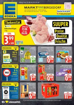 Edeka Prospekt Hamburg ab 31.08.2026 gültig