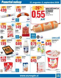 Eurospin katalog akcije – veljaven od 27.08.2026 | Stran: 7