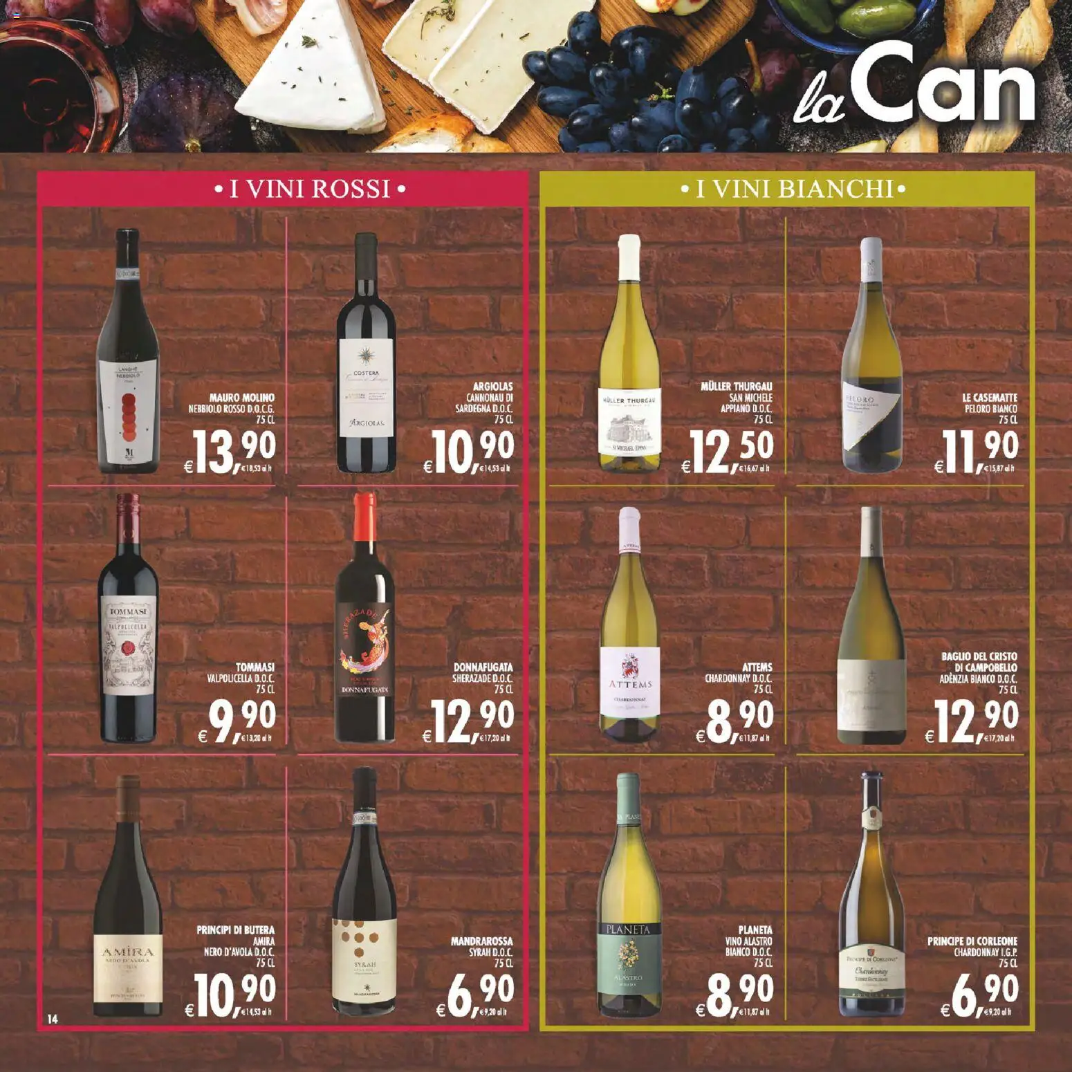Volantino Decò del 28.04.2026 | Pagina: 14 | Prodotti: Vino