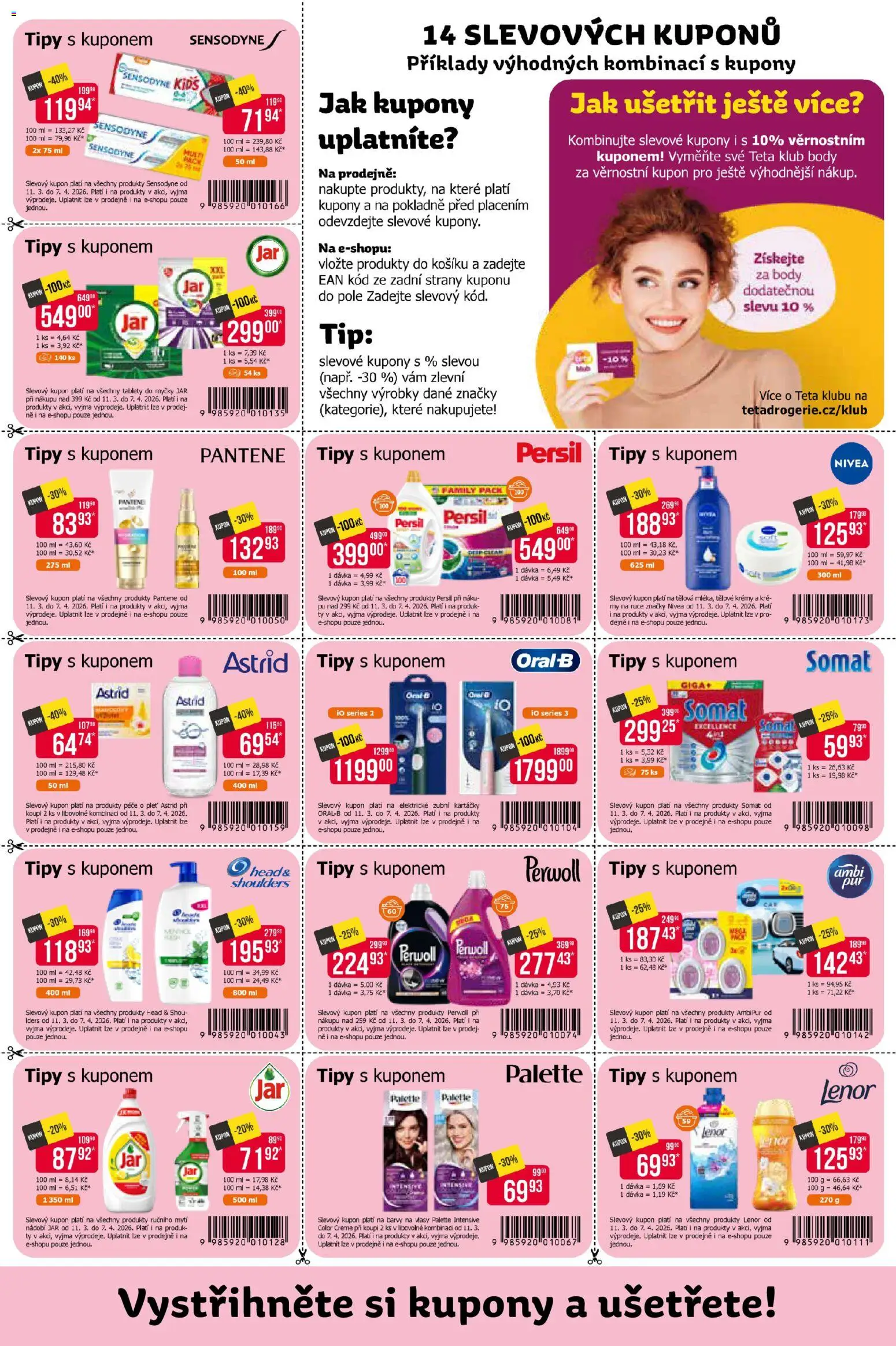 TETA Drogerie leták od 12.03.2026 | Strana: 21 | Produkty: Nivea, Elektrický zubní kartáček, Somat, Barvy