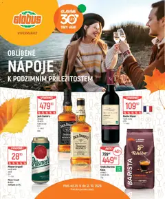 Náhled letáku Globus leták - Nápoje od 23.09.2026