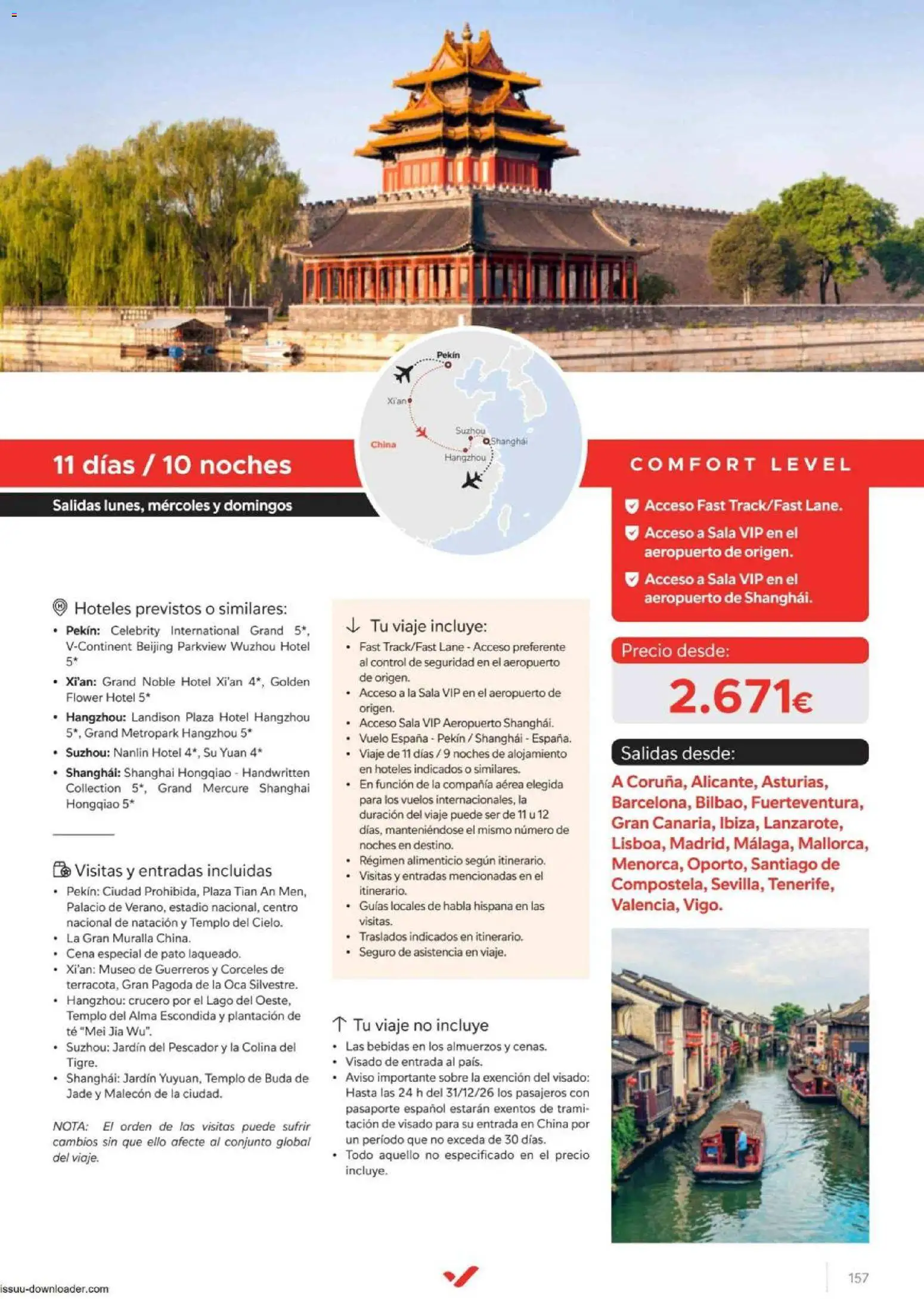 Halcón Viajes Comfort level 2026 │ válido desde el 04.06.2026 | Página: 157 | Productos: Té
