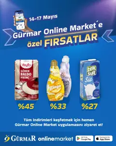 14.05.2026 tarihinden itibaren geçerli olan Gürmar kataloğu önizlemesi