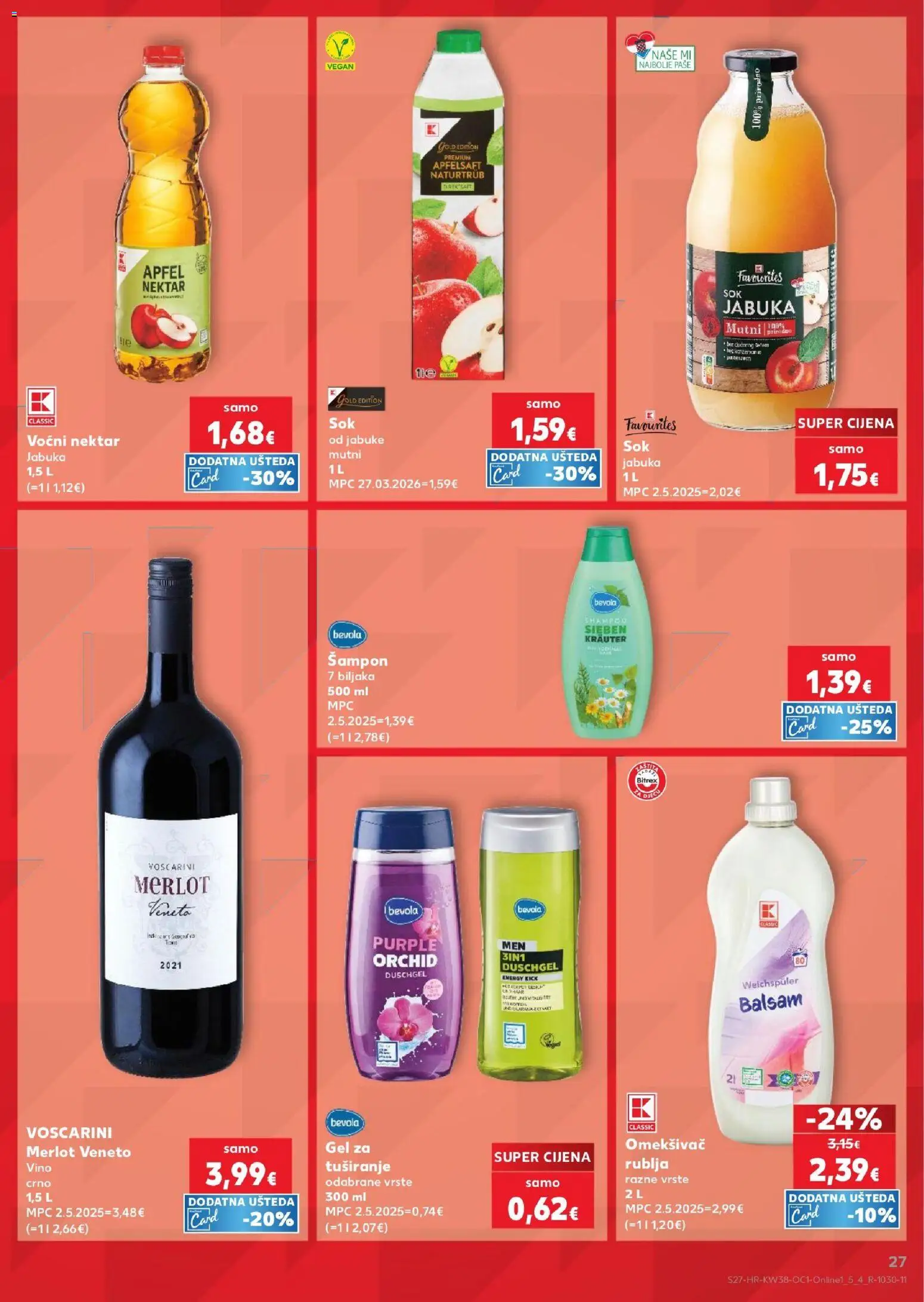 Kaufland katalog | vrijedi od 16.09.2026 | Stranica: 27
