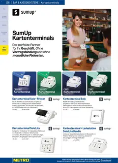 Metro angebote Gastro Non-Food Katalog ab 01.01.2026 gültig | Seite: 156 | Produkte: Smartphone, Drucker
