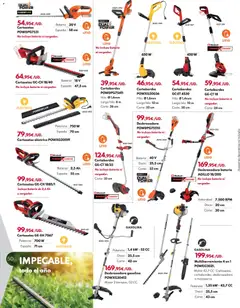 Vista previa BricoCentro folleto válido desde el 23.03.2026 | Página: 50 | Productos: Desbrozadora, Motosierra, Cortasetos, Batería