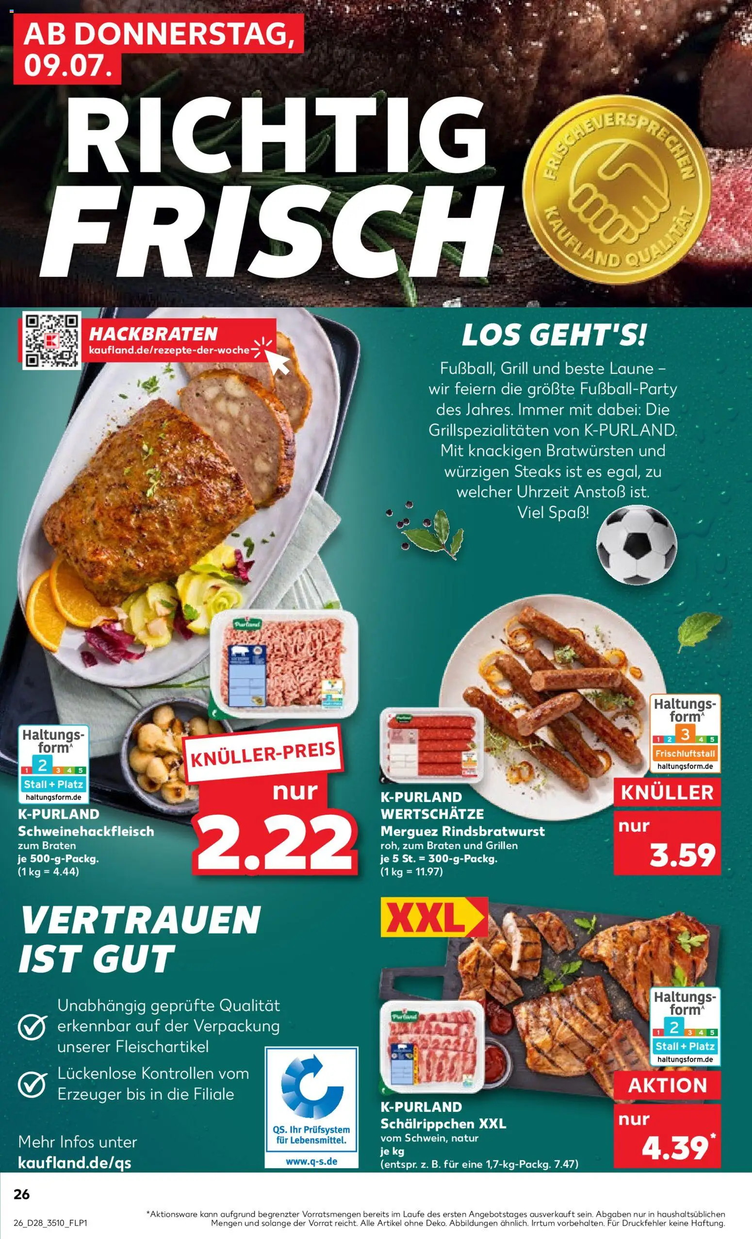 Kaufland Prospekt Leipzig – gültig ab 09.07.2026 | Seite: 26 | Produkte: Grill