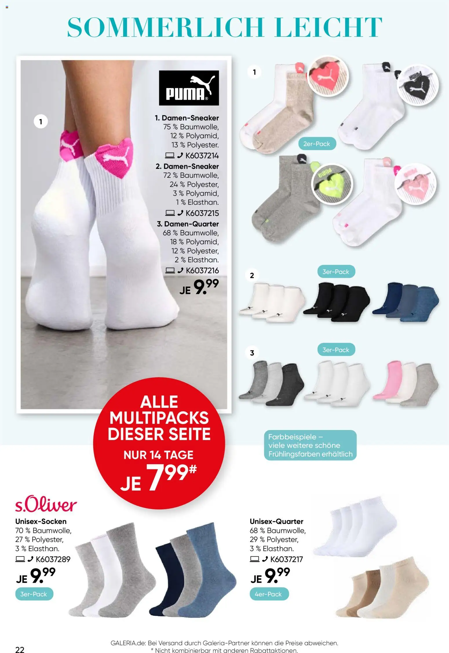 Galeria Karstadt Kaufhof Prospekt – gültig ab 10.06.2026 | Seite: 22