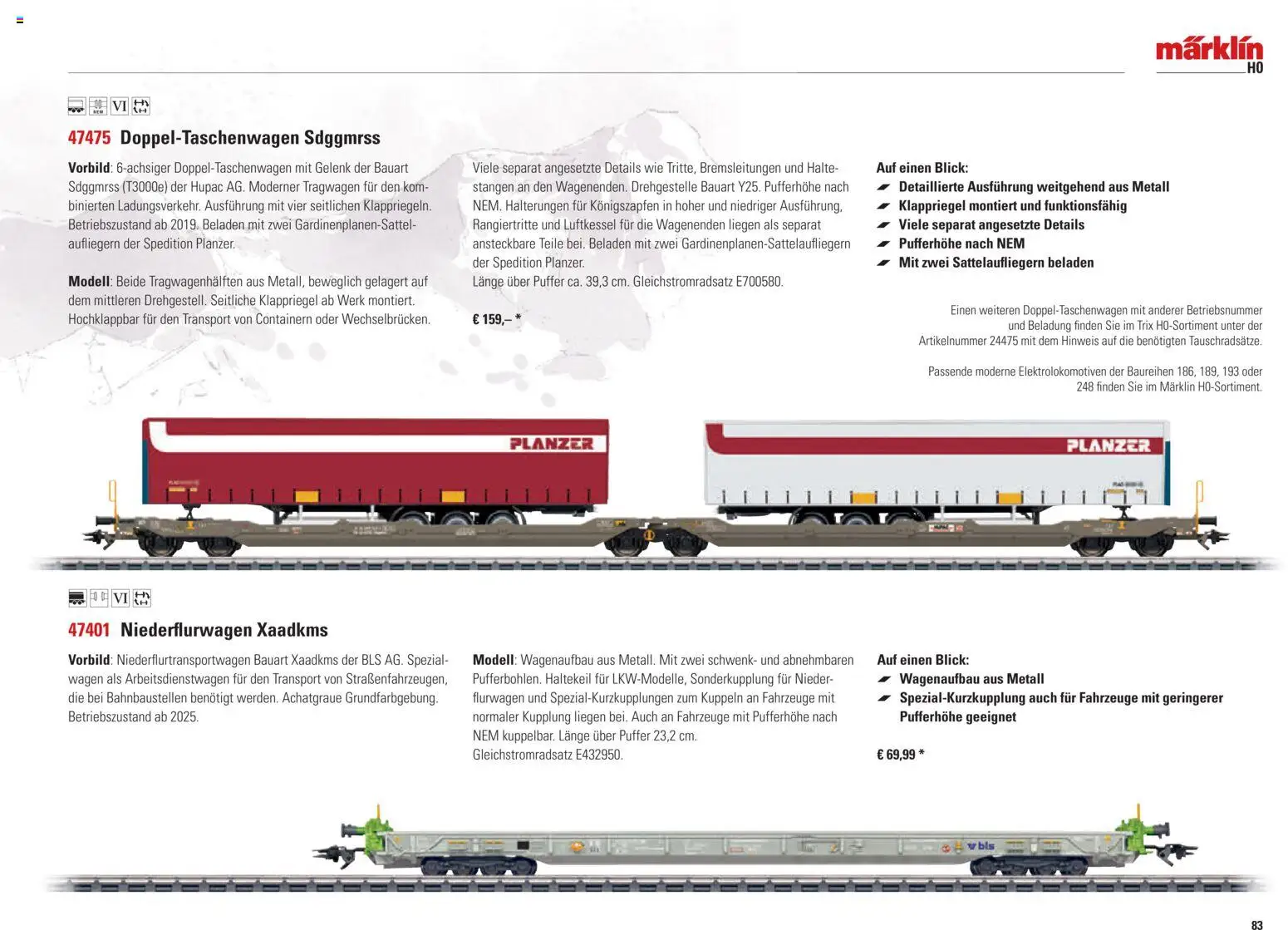 Conrad Märklin Katalog – gültig ab 01.01.2026 | Seite: 85