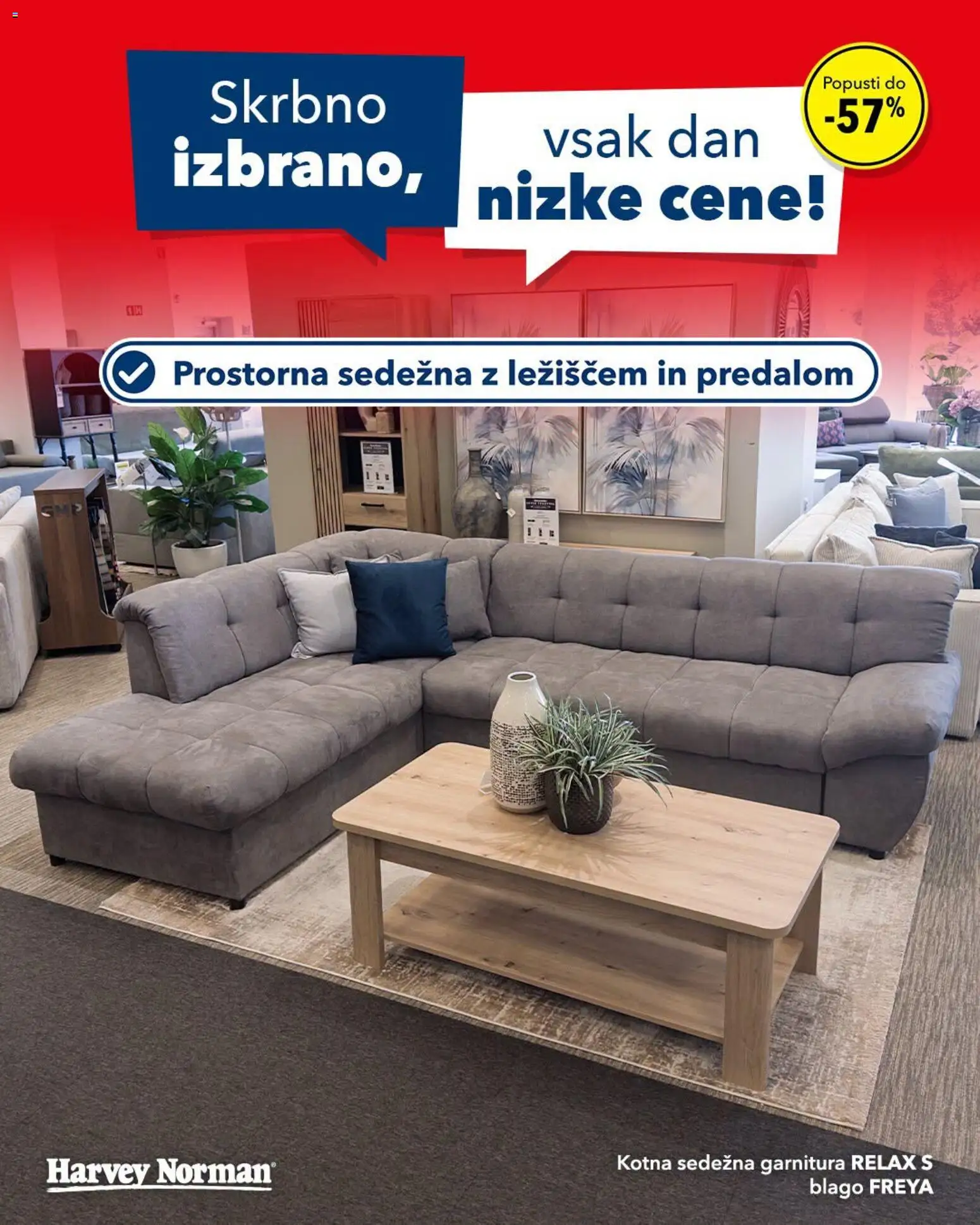 Novi Harvey Norman katalog ponudbe – veljaven od 21.07.2026 | Stran: 3 | Izdelki: Sedezna garnitura