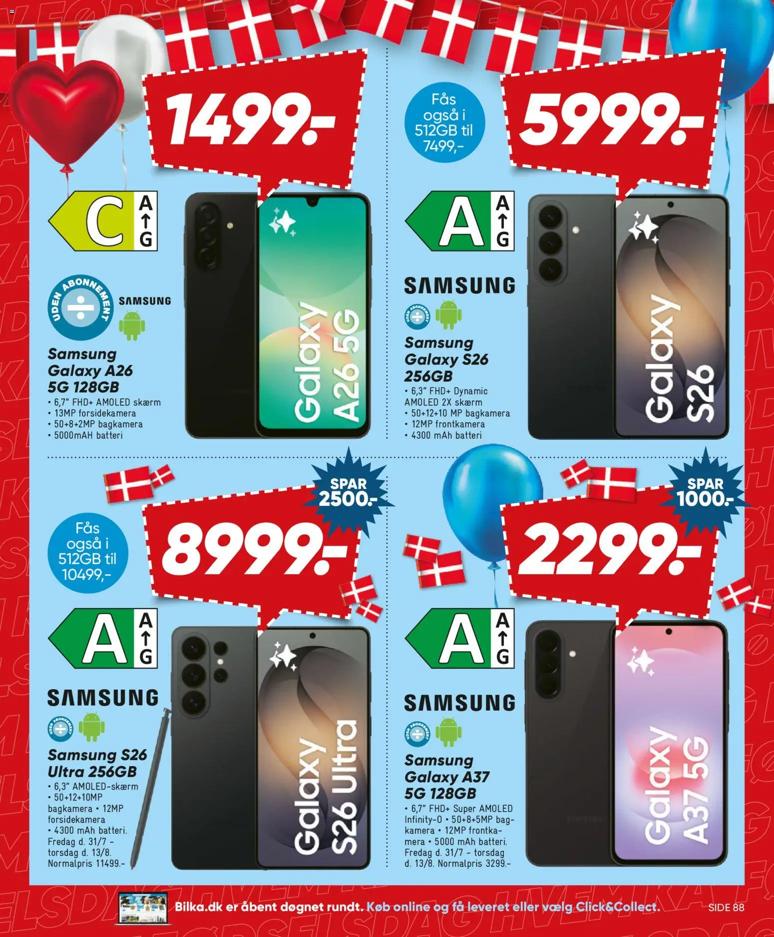 Bilka tilbudsavis – gyldig fra 31/07/2026 | Side: 27 | Produkter: Skærm, Batteri, Kamera