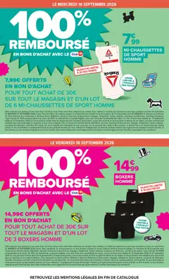 Carrefour - Prévisualisation de BOXERS HOMME, Lot de 3 boxers homme Puma valide à partir de 15/09/2026 | Page: 6