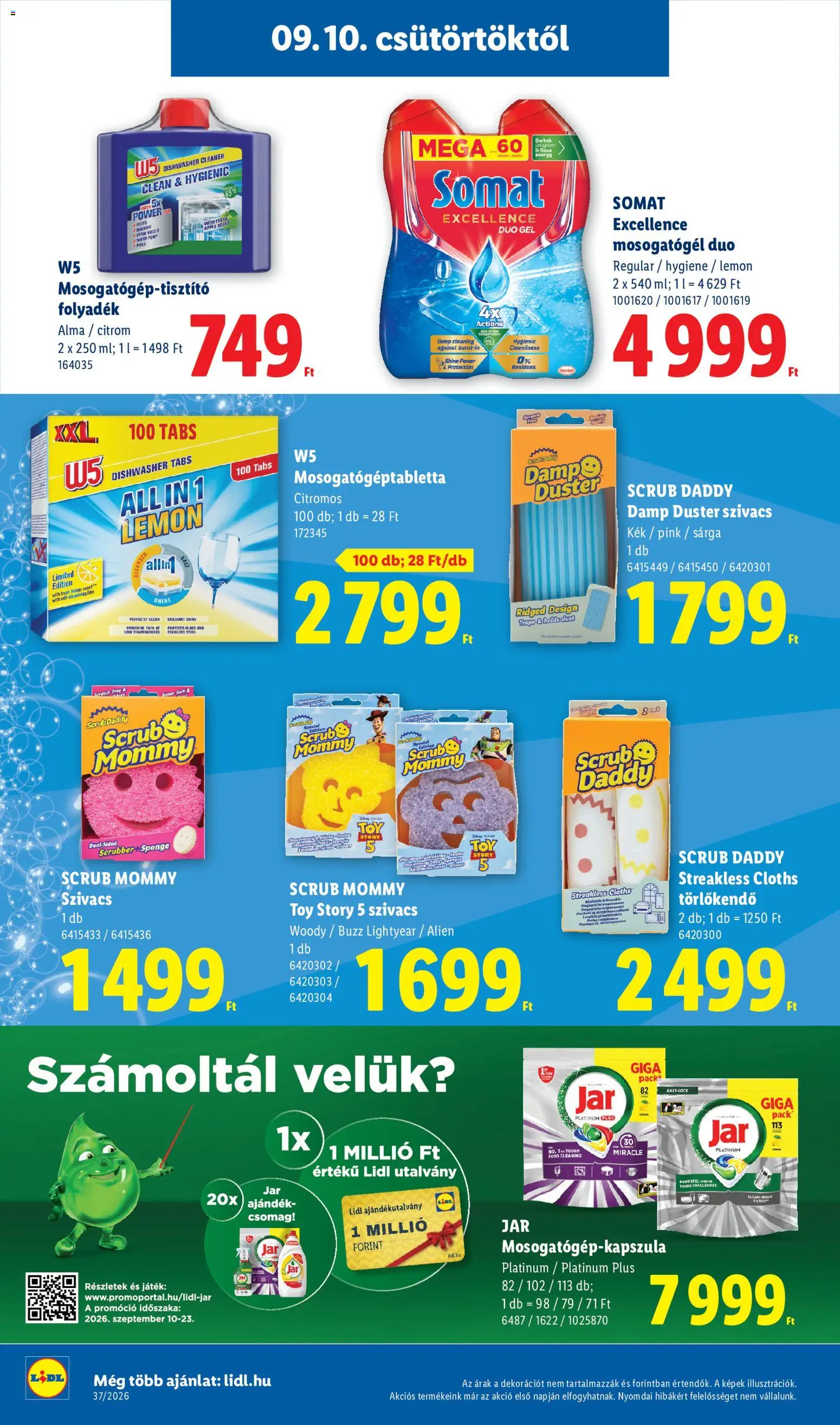 Lidl akciós ujság - amely érvényes a következő dátumtól: 2026.09.10. | Oldal: 26
