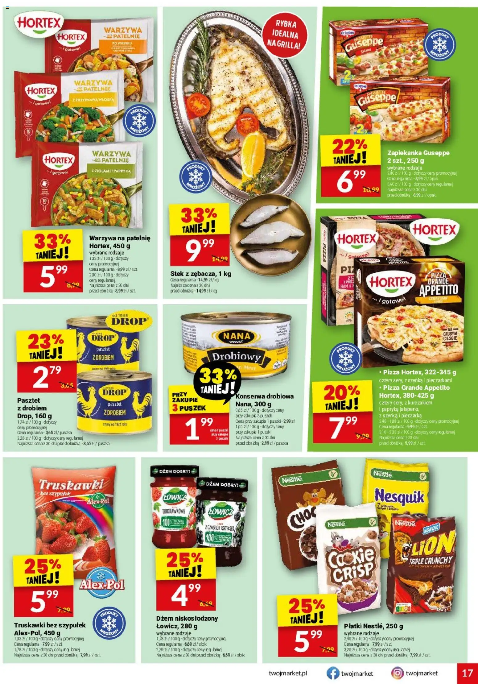 Twój Market gazetka od 13.05.2026 | Strona: 17 | Produkty: Zapiekanka, Papryka, Pizza, Warzywa