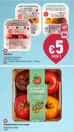 Delhaize folder week 25 - Voorbeeld van een folder van Delhaize, geldig van 18/06/2026 | Pagina: 17 | Producten: Tomaten, La, Tomaat