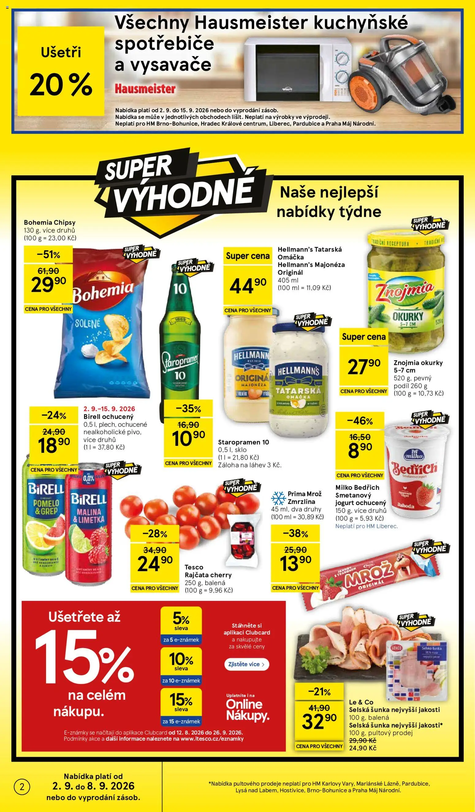 Tesco leták - Hypermarket od 02.09.2026 | Strana: 2