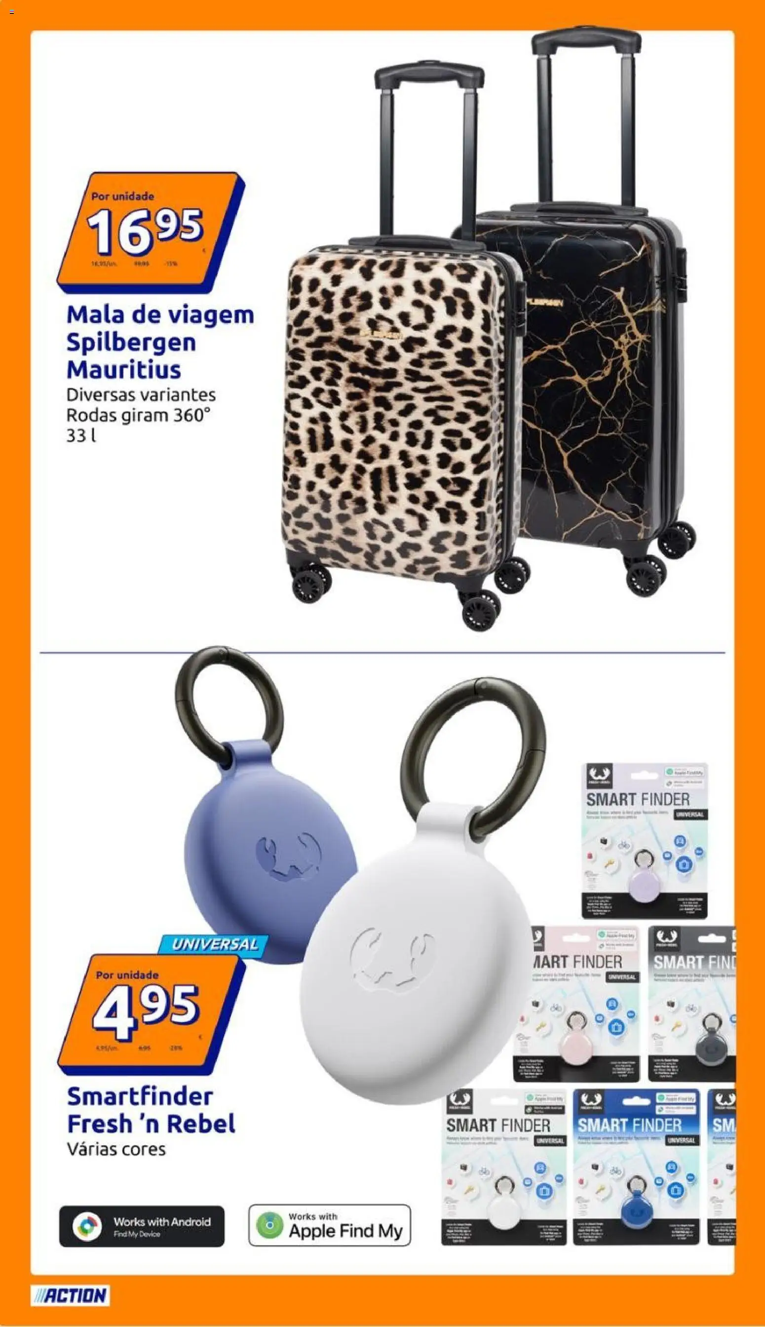Action folheto │ válido de 15/07/2026 | Página: 14 | Produtos: Mala de viagem