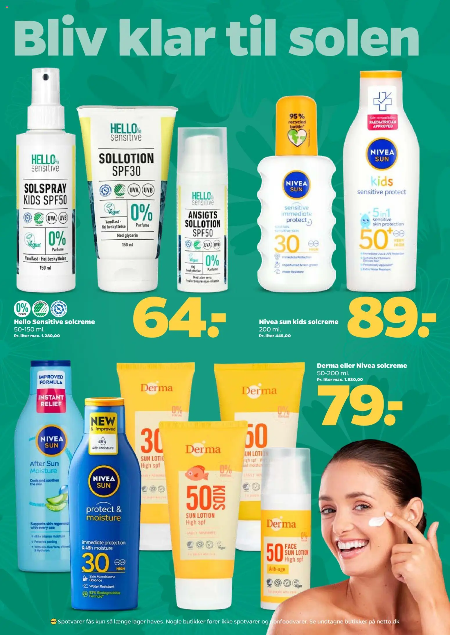 Netto tilbudsavis – gyldig fra 18/07/2026 | Side: 18 | Produkter: Parfume, Solcreme