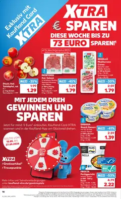 MONTORSI Ital. Salami, in Scheiben, Rustico, Spianata Romana oder Milano, je 100-g-Packg. ab 15.05.2026 gültig | Seite: 14 | Produkte: Quark, Creme, Salami, Fleisch