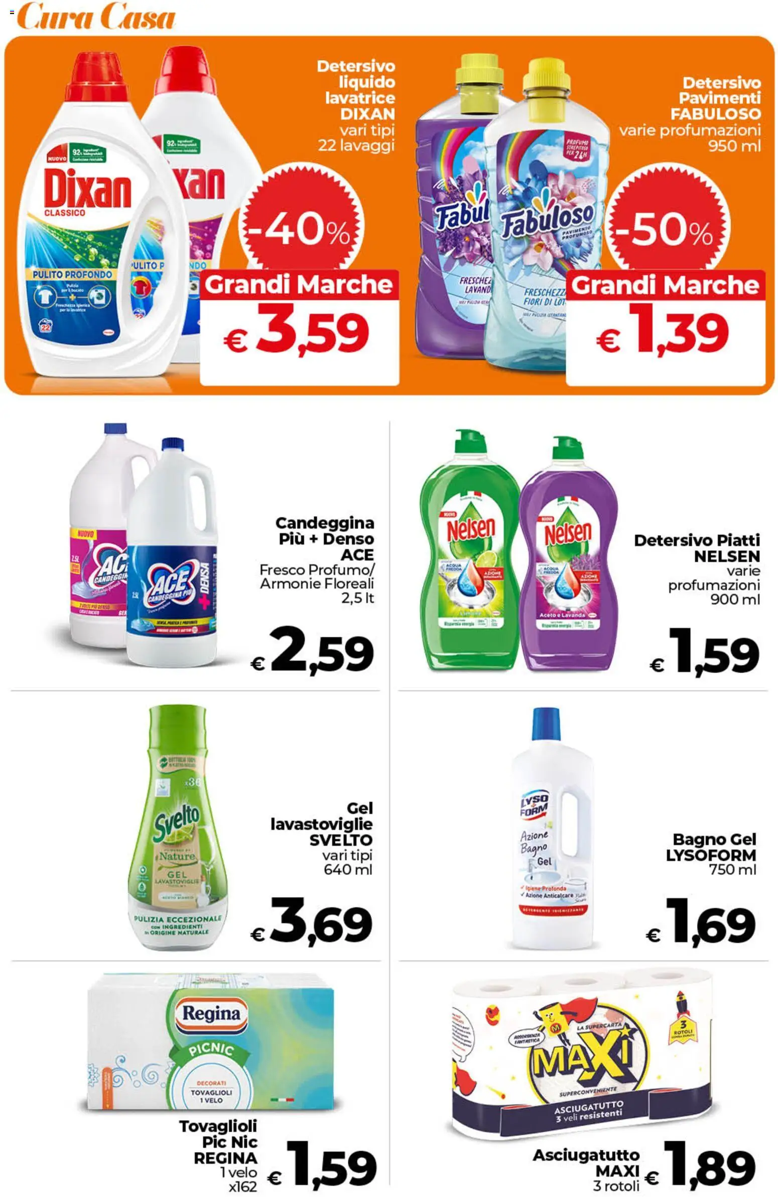 Volantino Ipercoop del 11/09/2026 | Pagina: 54 | Prodotti: Anticalcare, Acqua, Lavastoviglie, Ingredienti