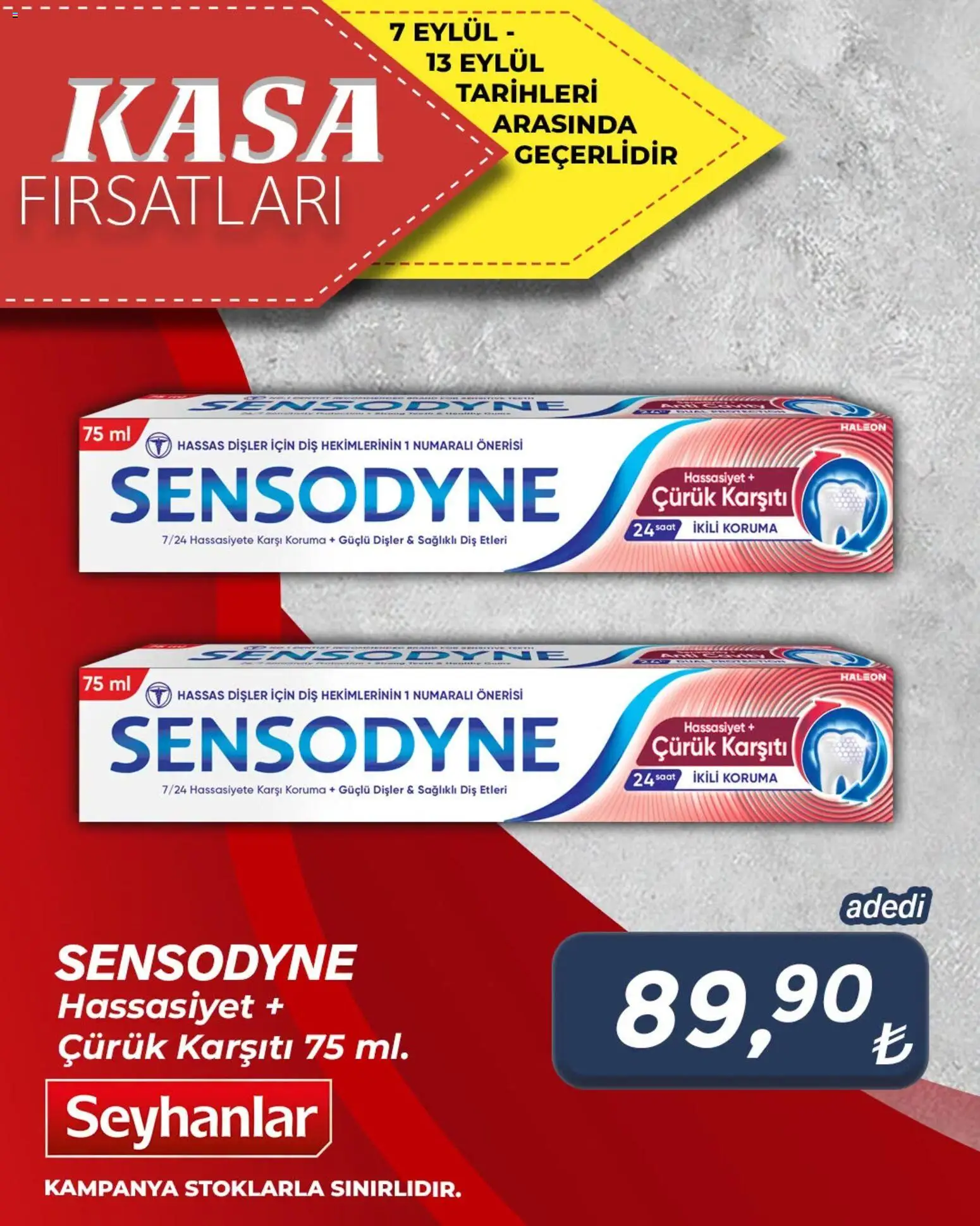 Seyhanlar Market - Katalog Kasa Fırsatları - 07 Eylül 2026 tarihinden itibaren geçerlidir | Sayfa: 3 | Ürünler: Saat, Kasa