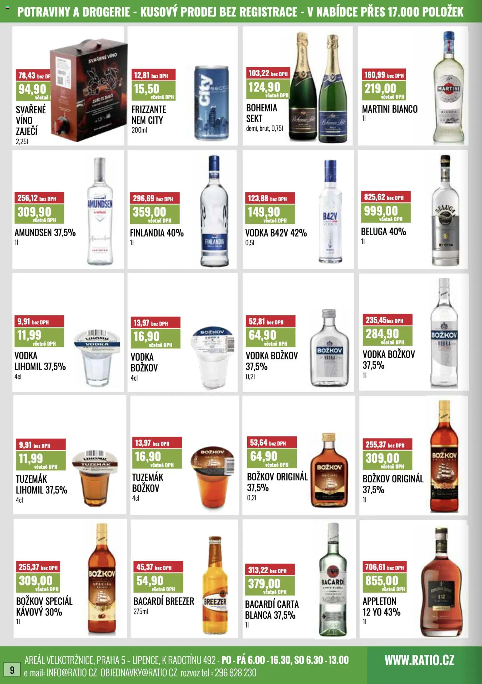 Ratio leták od 01.10.2026 | Strana: 10 | Produkty: Sekt, Potraviny, Božkov, Drogerie