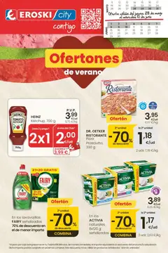 Vista previa Eroski Ofertones de verano válido desde el 28.05.2026