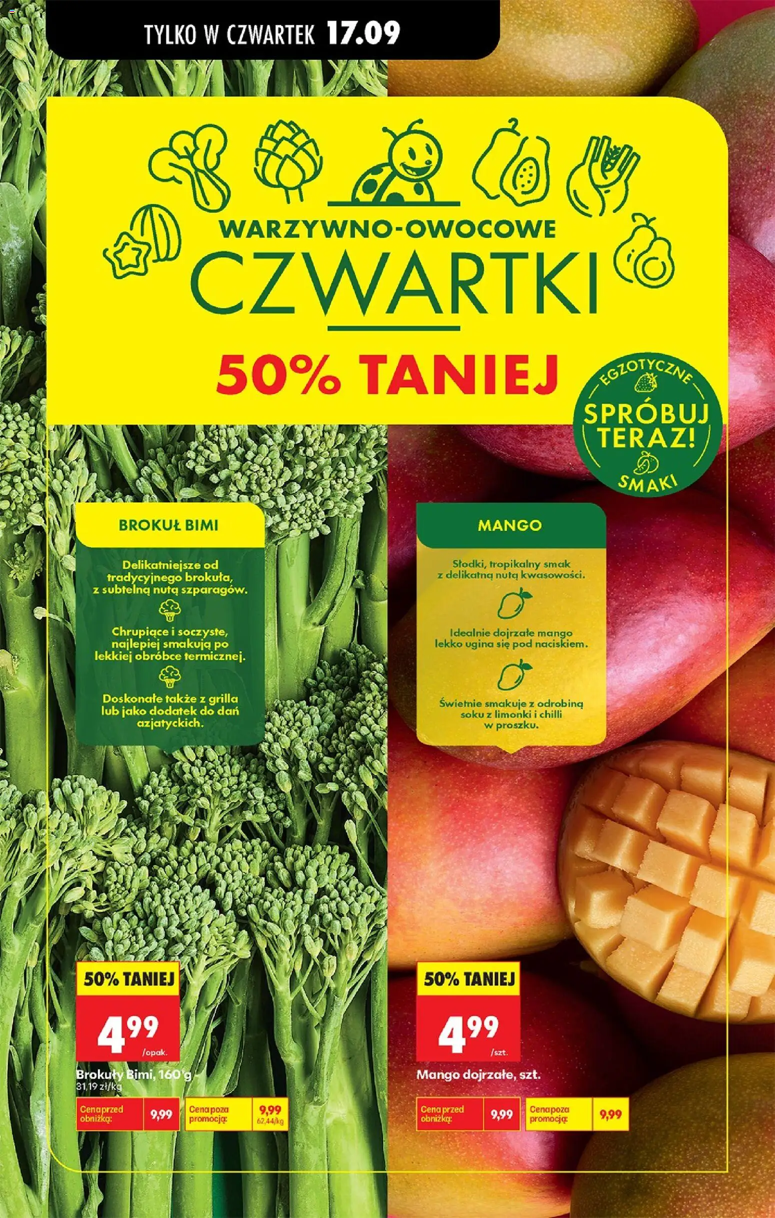 Biedronka Polsko leták - Codziennie niskie ceny od 17.09.2026 | Strana: 38 | Produkty: Mango, Chilli