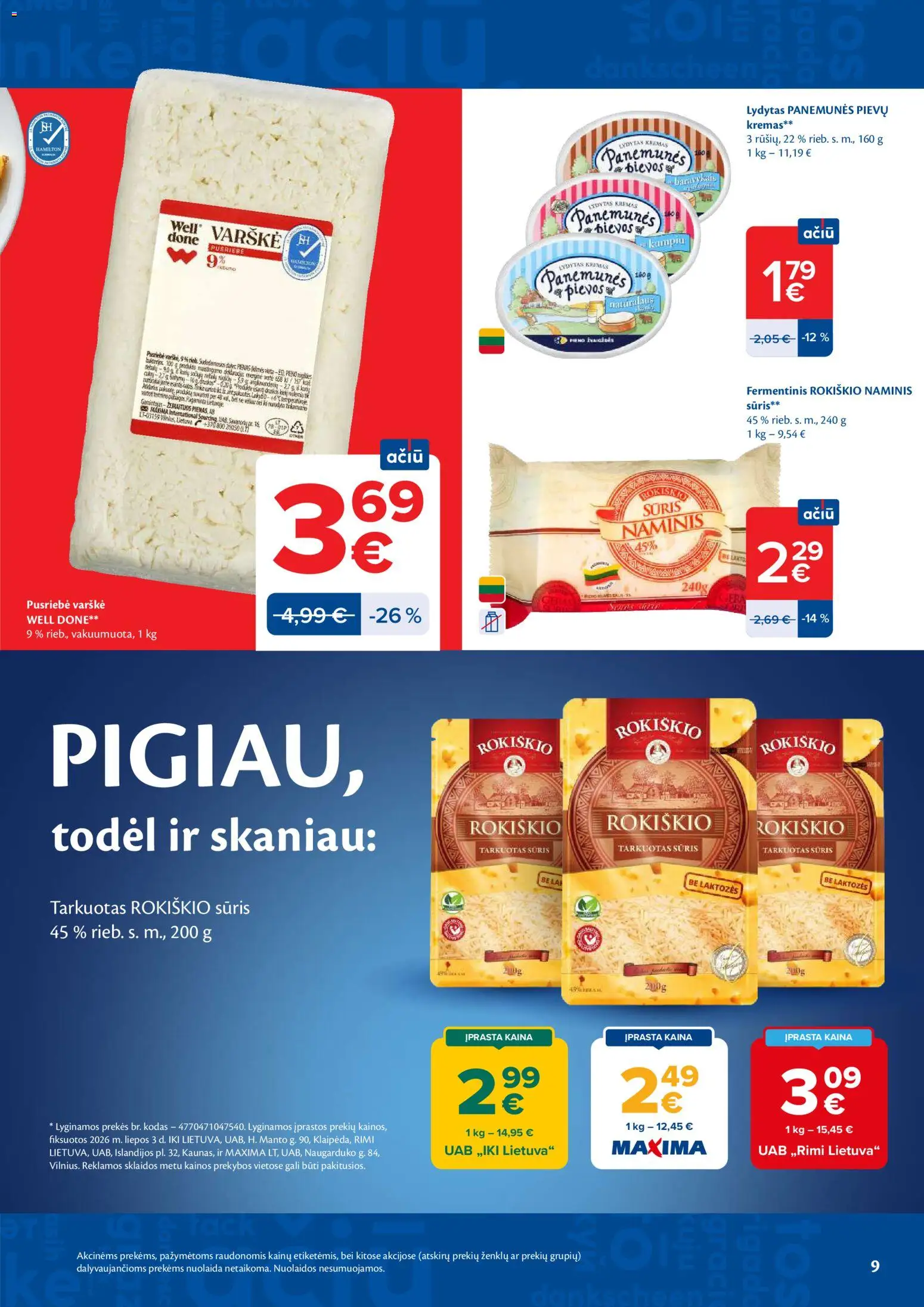 MAXIMA akcijos nuo 2026.07.14 | Puslapis: 9