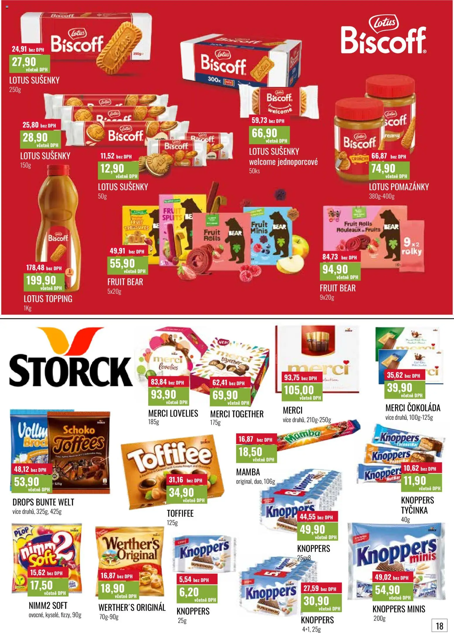Ratio leták od 01.05.2026 | Strana: 19 | Produkty: Lotus sušenky, Čokoláda, Knoppers, Lotus Biscoff