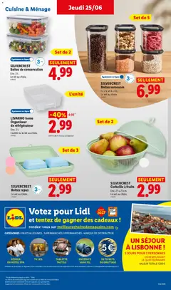 LIDL - Prévisualisation de LIDL catalogue valide à partir de 25/06/2026 | Page: 35 | Produits: Tablette, Enceinte, Réfrigérateur, TV led