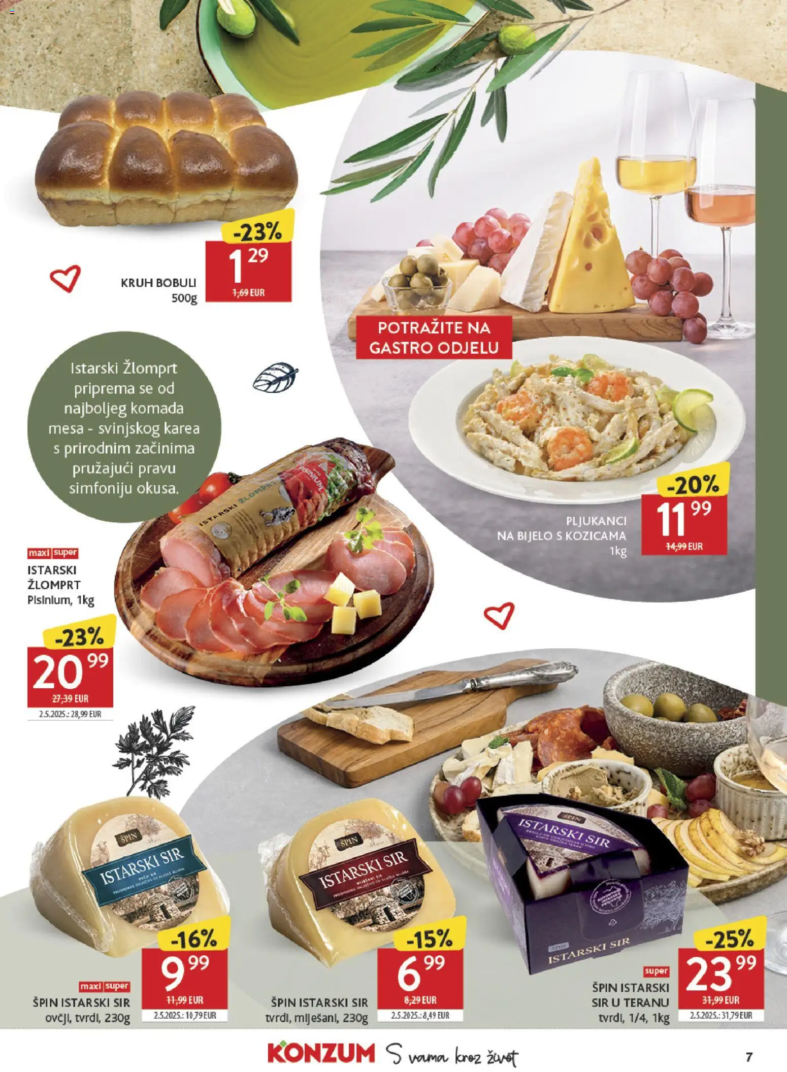 Konzum HR akciós ujság - amely érvényes a következő dátumtól: 18.05.2026 | Oldal: 7