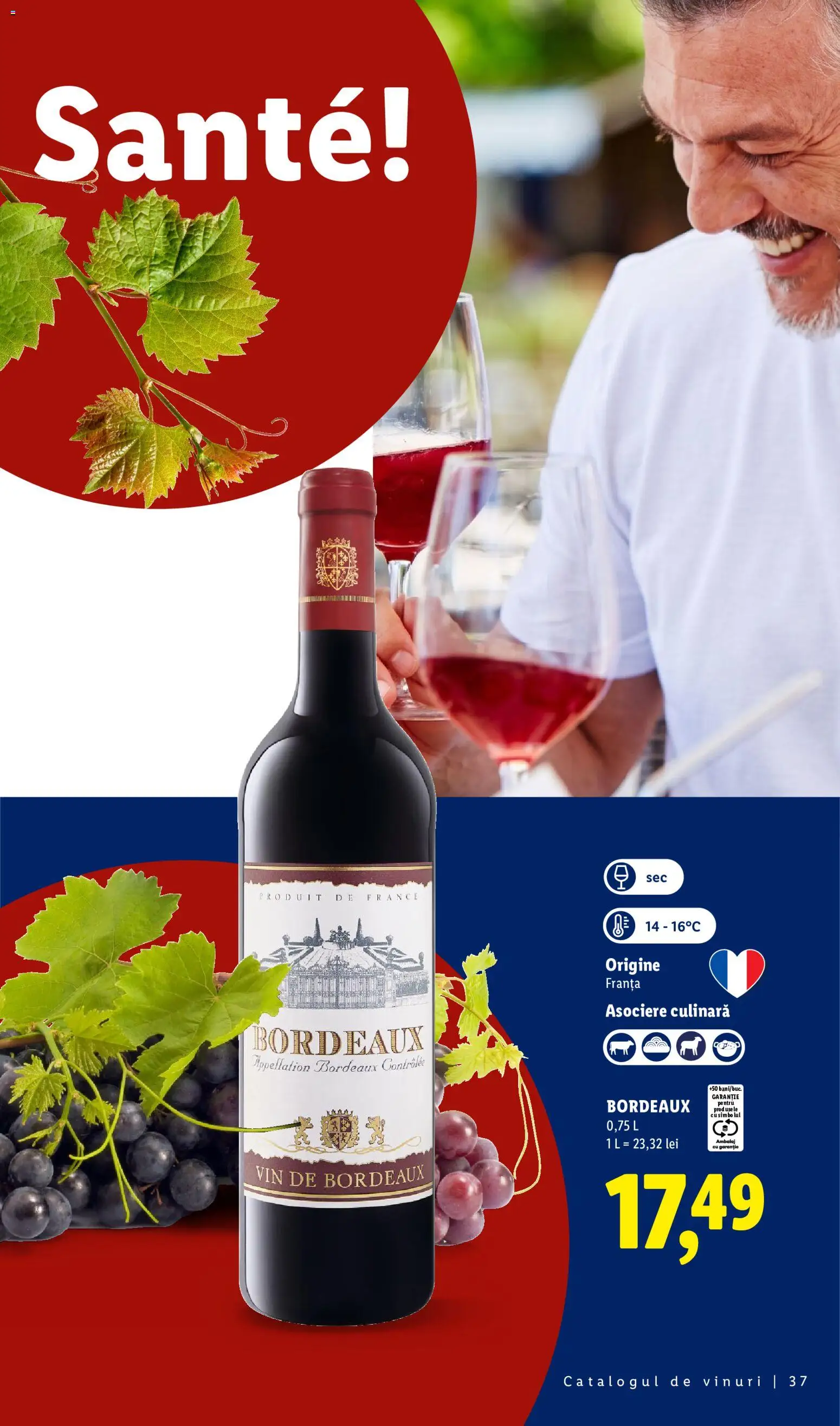 Noul catalog Lidl – valabil de la 28.09.2026 | Pagină: 37 | Produse: Vin