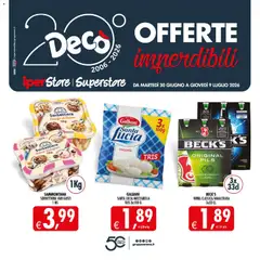 Anteprima del volantino Decò volantino iperStore, Superstore Sicilia valido a partire dal 30/06/2026