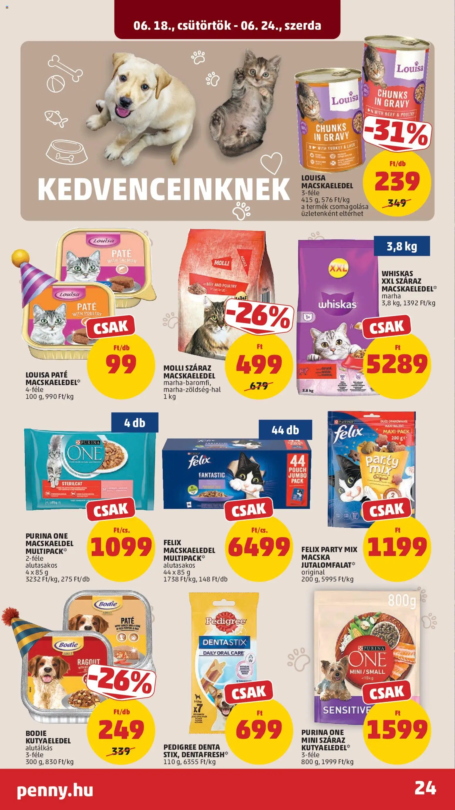 PENNY akciós ujság - amely érvényes a következő dátumtól: 18.06.2026 | Oldal: 26