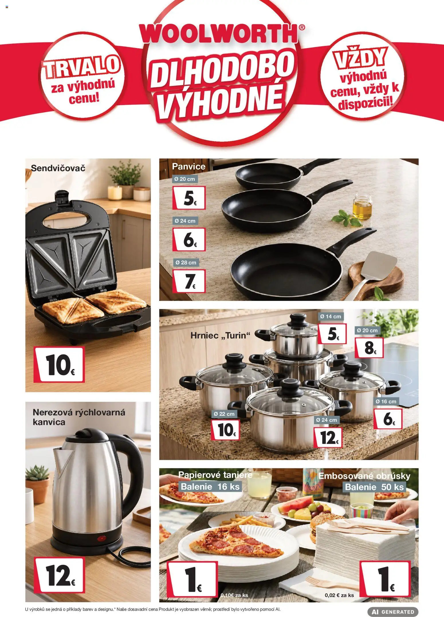 Nové Woolworth akcie – leták je platný od 11.09.2026 | Strana: 7 | Produkty: Kanvica, Sendvičovač