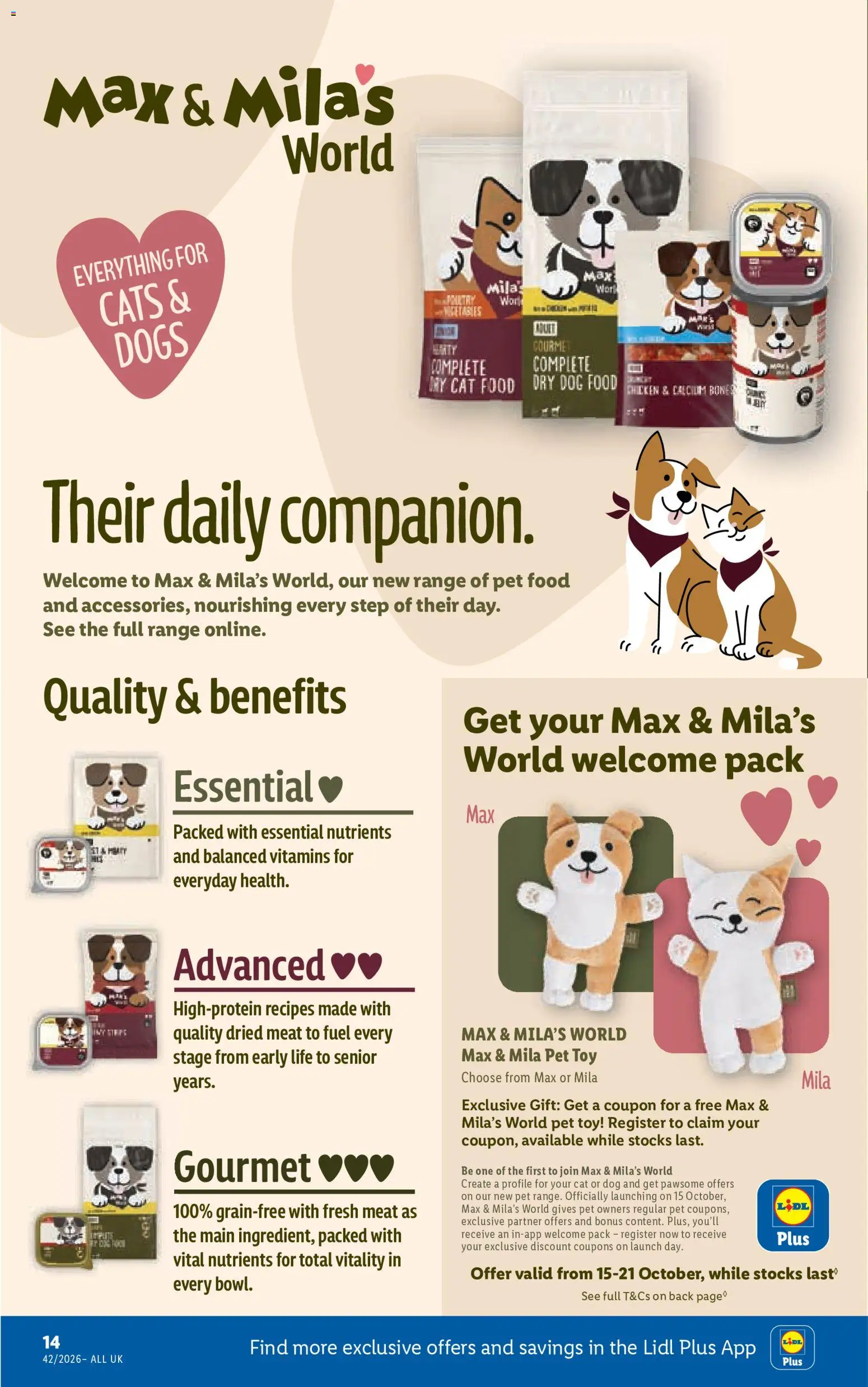 {H1} | Page: 16 | Products: Pet food, Meat, Cat food, Dog food