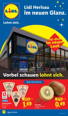 Lidl aktionen Herisau ab 30.07.2026 gültig