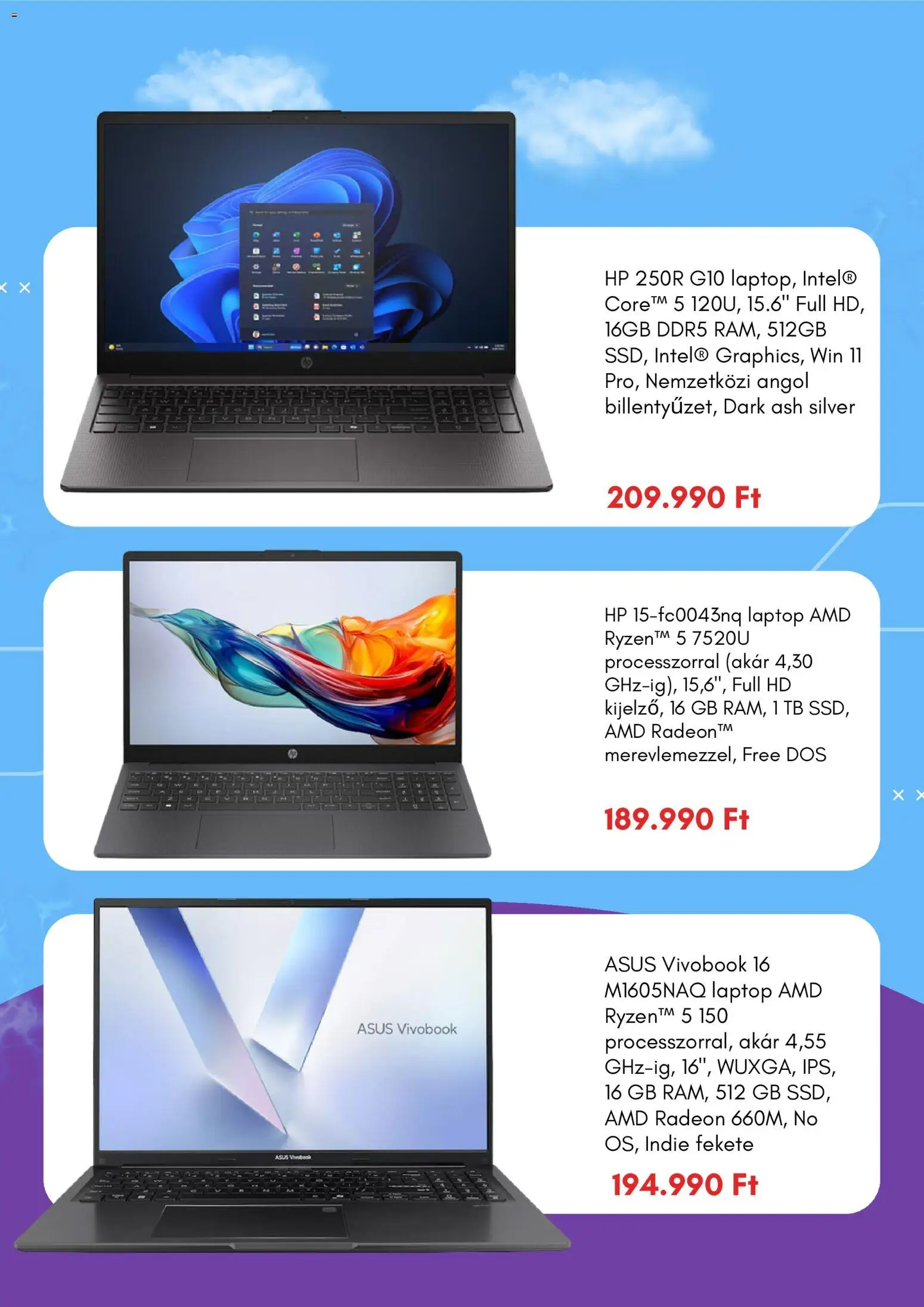eMAG akciós ujság - amely érvényes a következő dátumtól: 2026.08.19. | Oldal: 5 | Termékek: Laptop