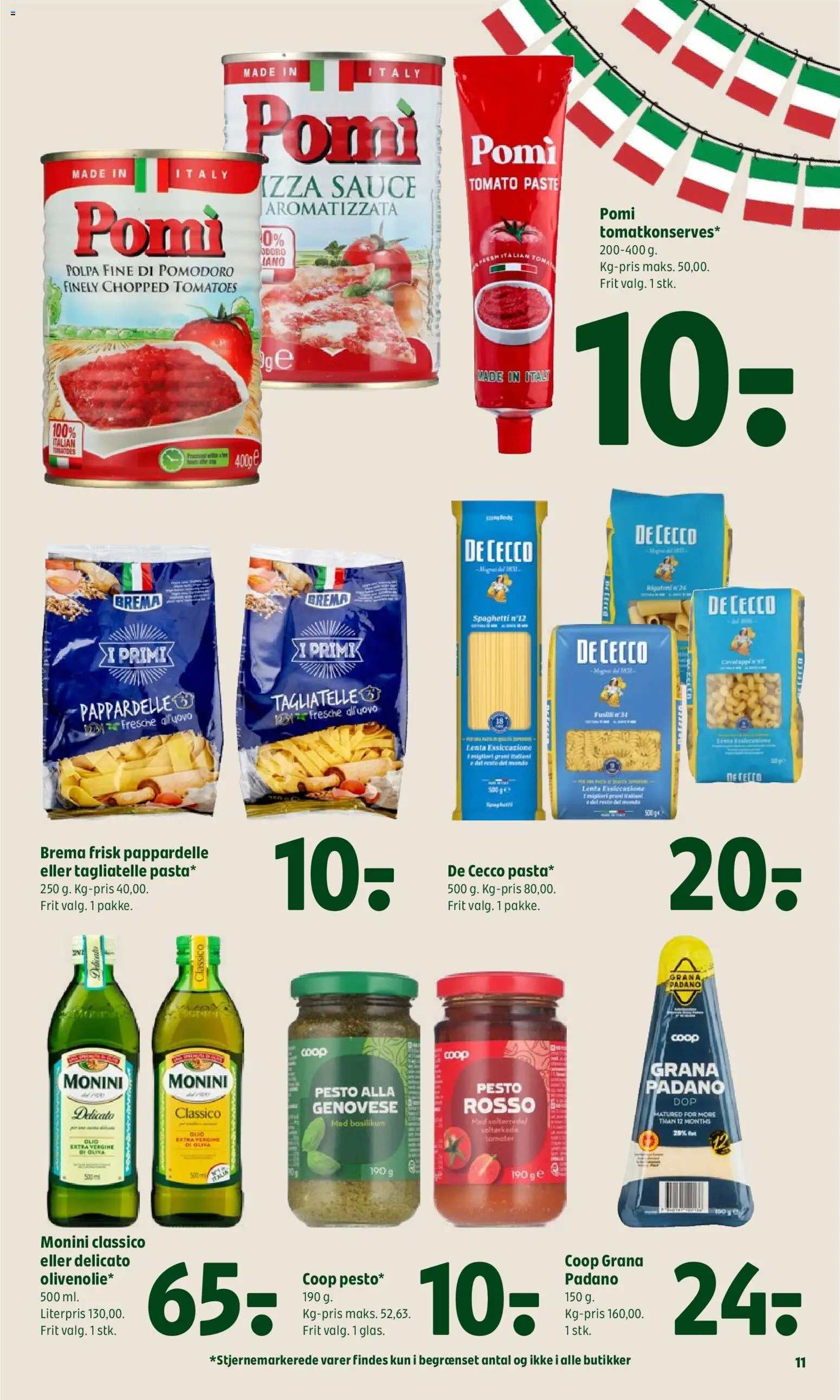 Coop 365 tilbudsavis – gyldig fra 23/07/2026 | Side: 15 | Produkter: Tomater, Te, Spaghetti, Basilikum