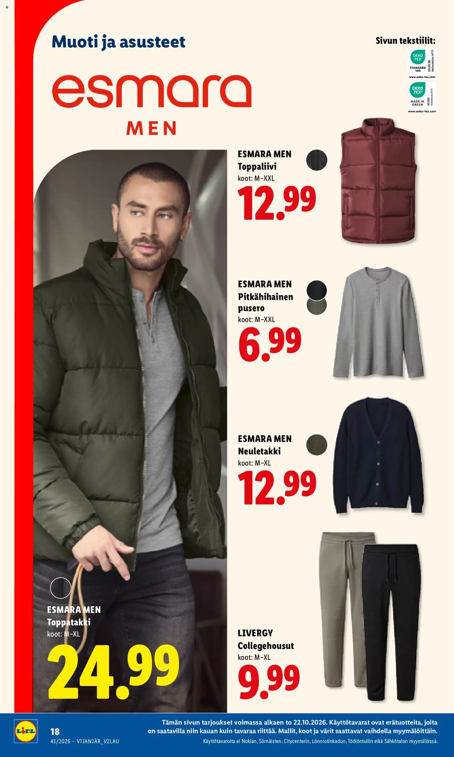 Lidl tarjoukset – voimassa 22/10/2026 alkaen | Sivu: 24
