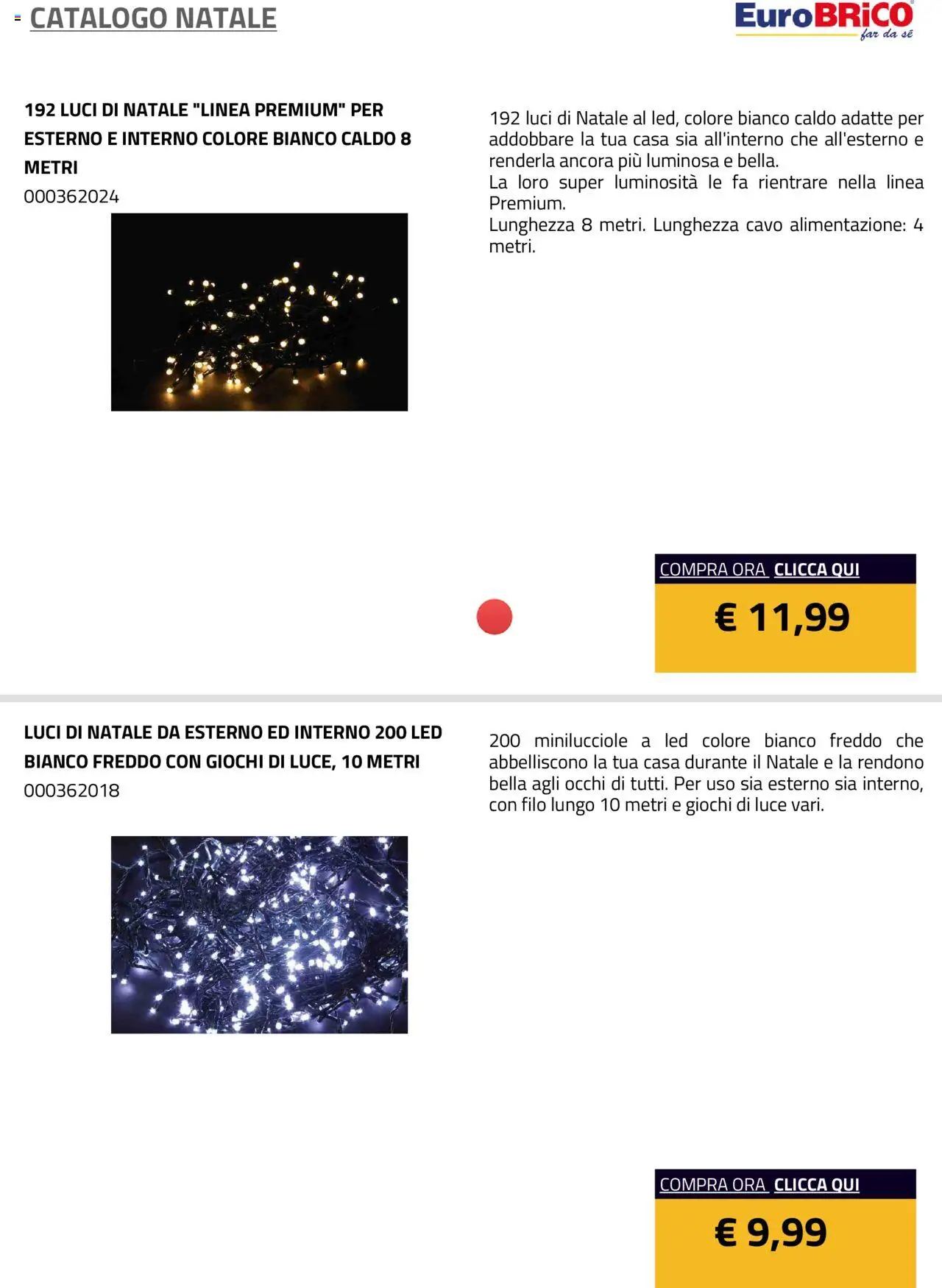 Volantino Eurobrico del 23.07.2025 | Pagina: 19 | Prodotti: Cavo