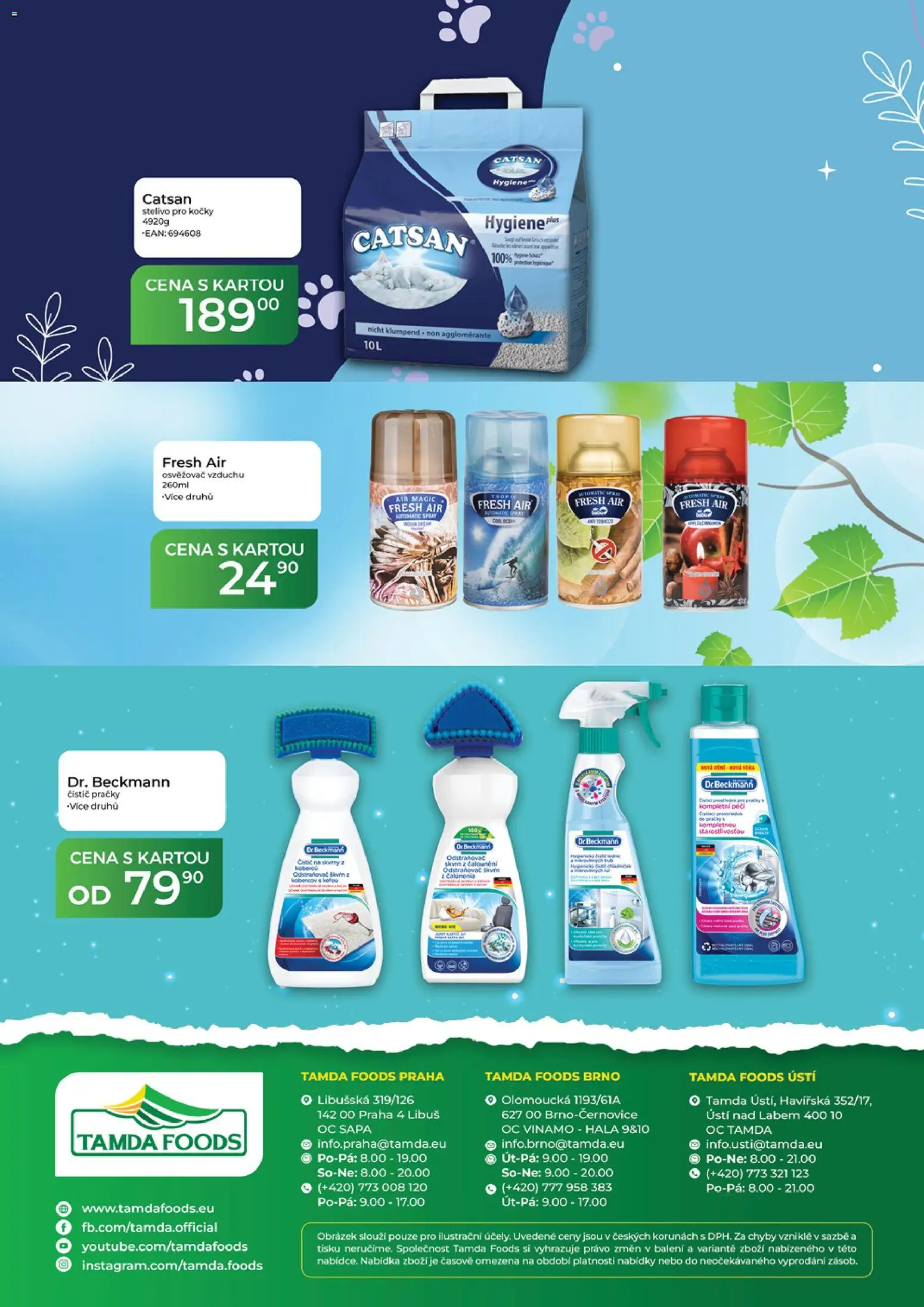 Tamda Foods leták od 27.05.2026 | Strana: 64 | Produkty: Stelivo pro kočky, Pračky, Stelivo, Catsan stelivo