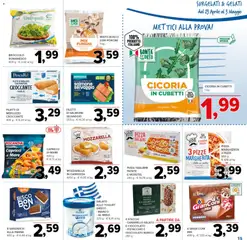Anteprima del volantino Todis volantino valido a partire dal 23.04.2026 | Pagina: 15 | Prodotti: Pizza, Salmone, Mozzarella, Latte