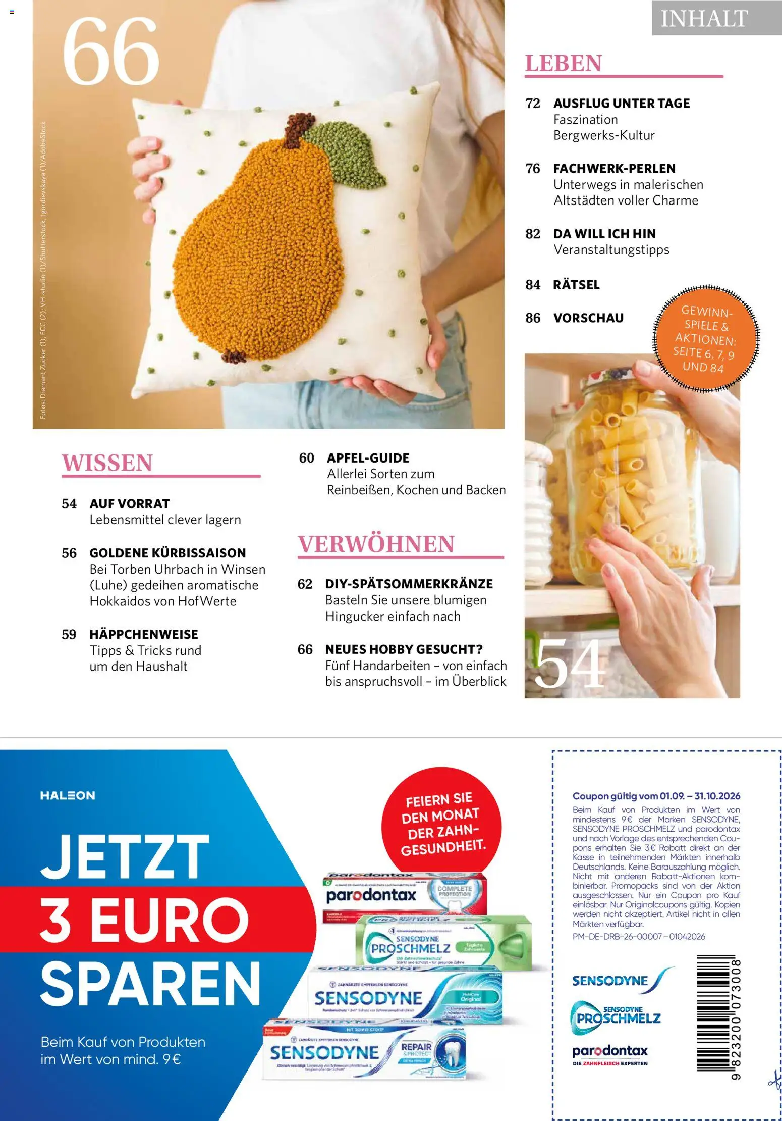 Combi myTime September 2026 – gültig ab 01.09.2026 | Seite: 5 | Produkte: Zucker