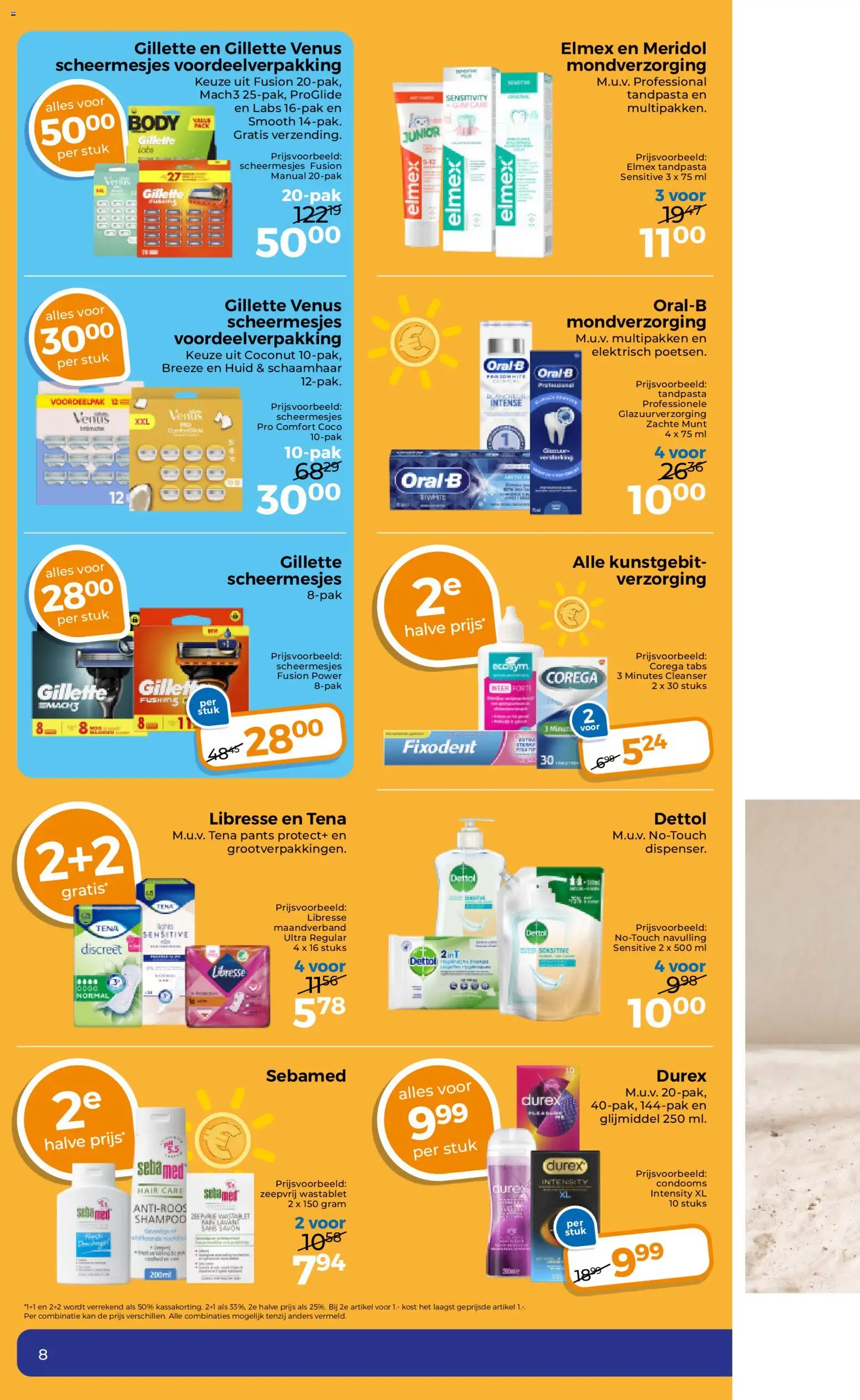 {H1} | Pagina: 8 | Producten: Tandpasta, Kan, Mondverzorging, Shampoo