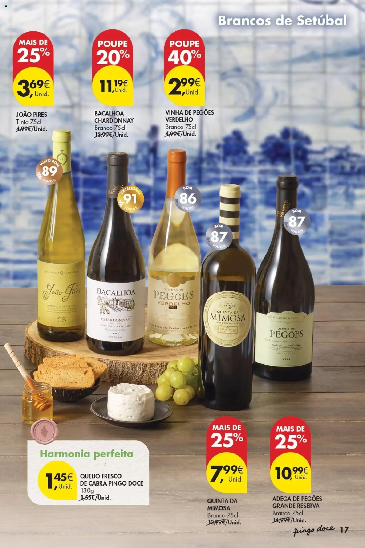 Pingo Doce Vinhos de Setúbal │ válido de 05.05.2026 | Página: 17 | Produtos: Queijo