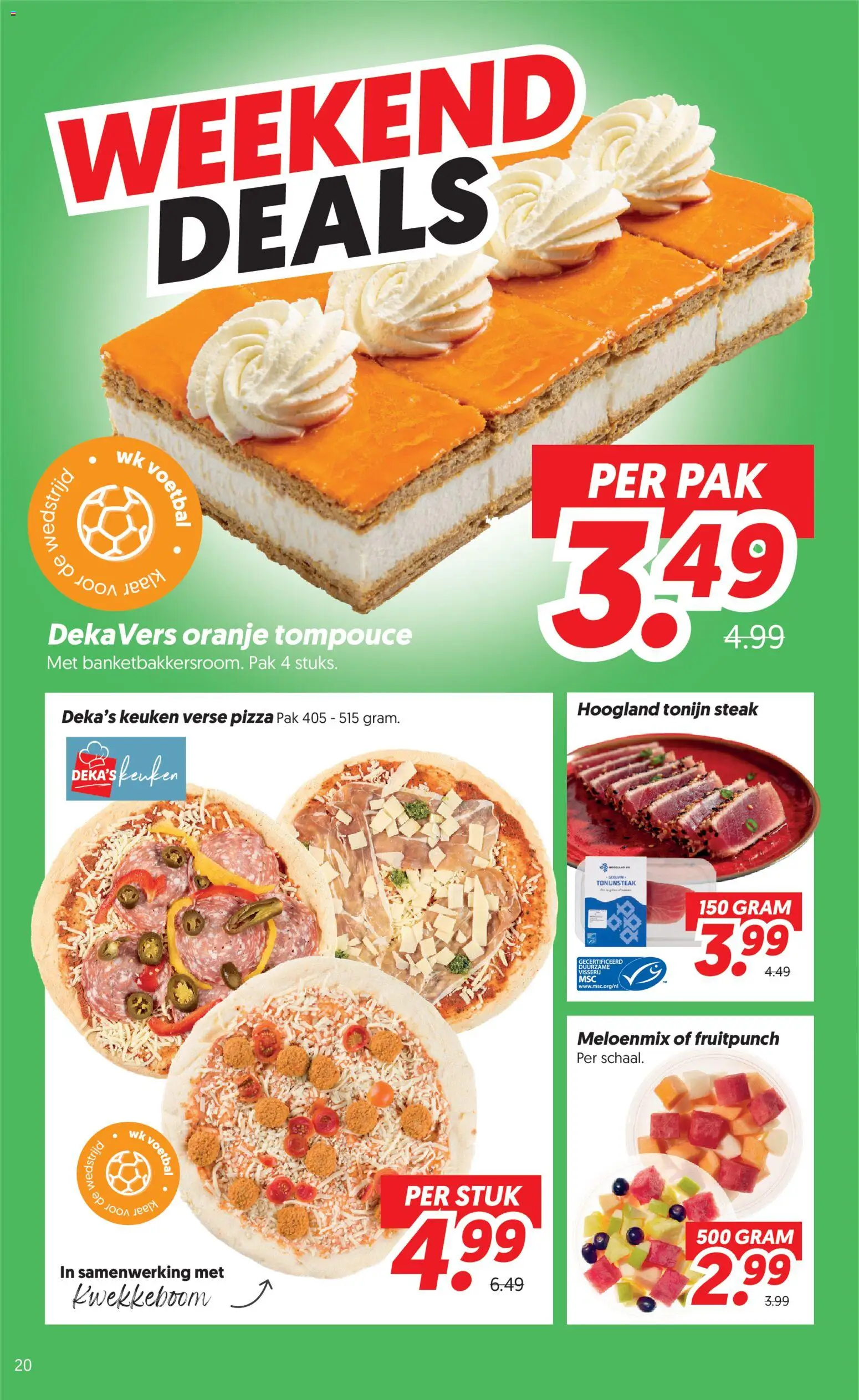 {H1} | Pagina: 20 | Producten: Pizza, Schaal, Steak, Tonijn