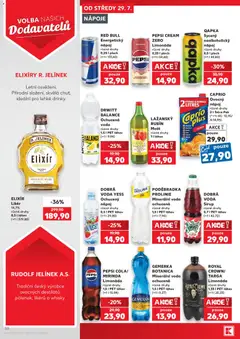 Náhled letáku RED BULL Energetický nápoj, různé druhy, 0,25 l plech, (= 1 l 131,60) od 29.07.2026 | Strana: 38